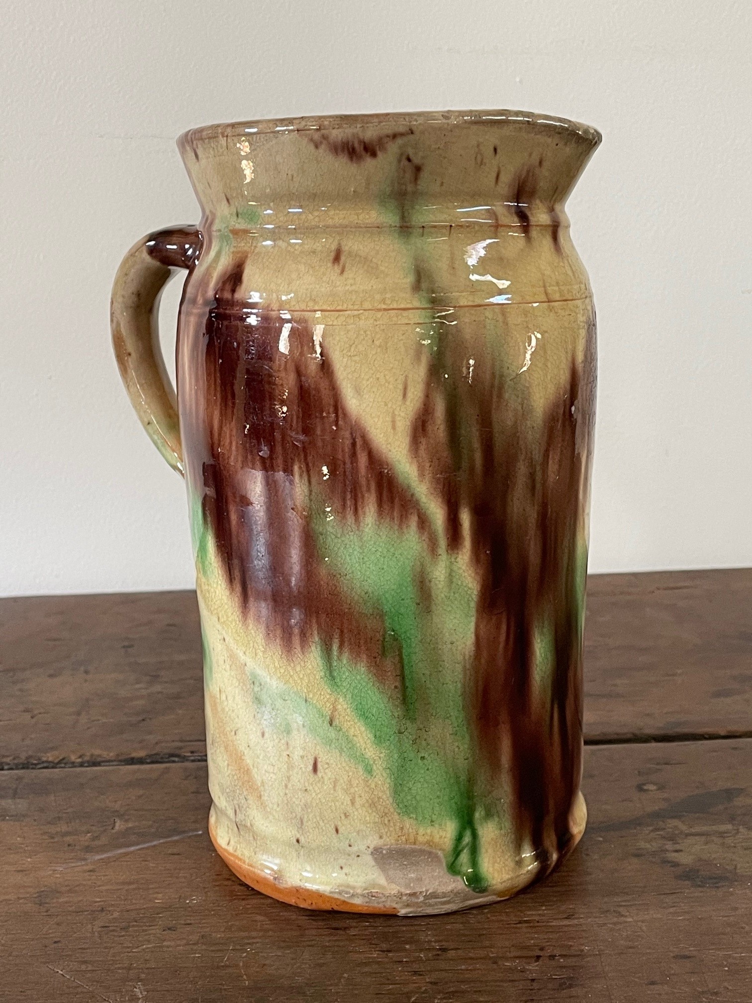 Shenandoah Valley redware pitcher rel=