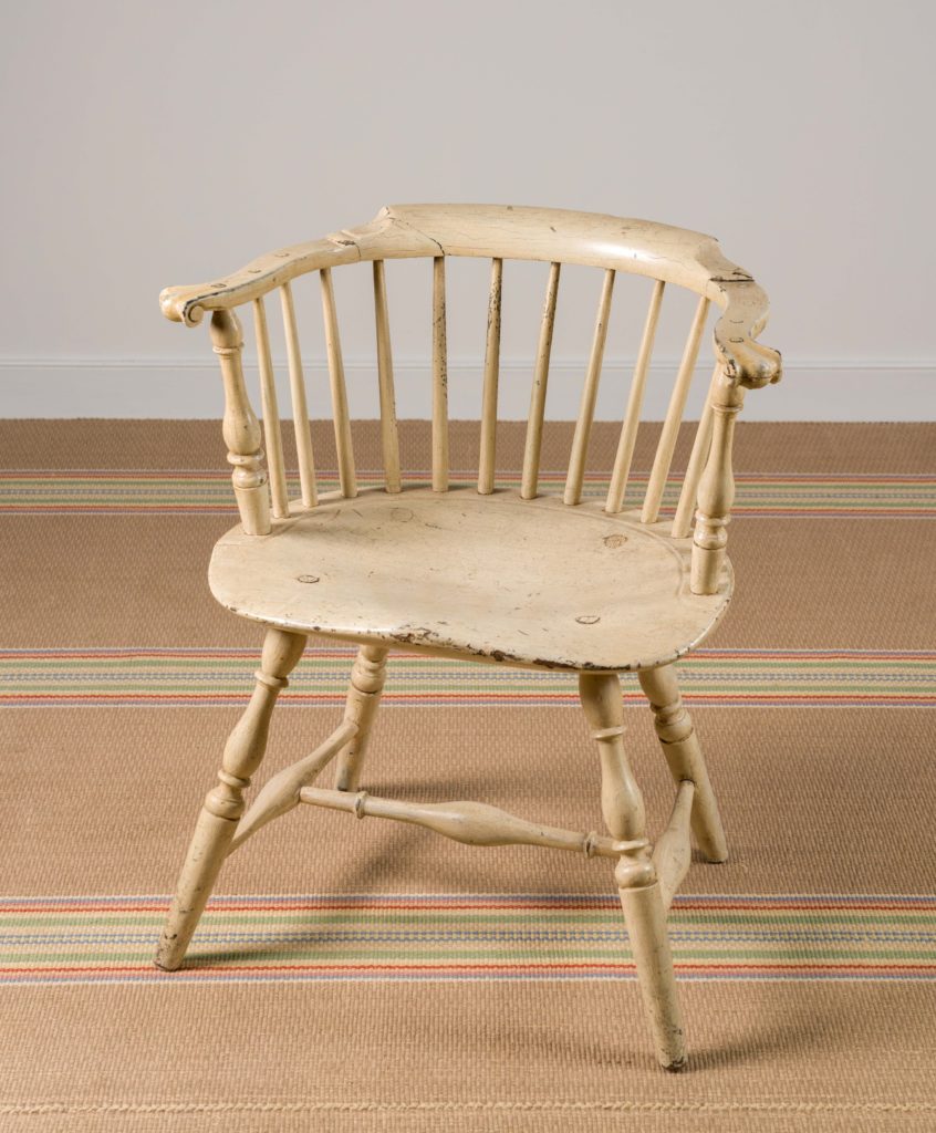 philadelphia painted windsor chair