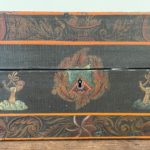 antique American lidded box