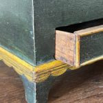 american painted dressing box