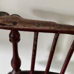 comb-back windsor armchair
