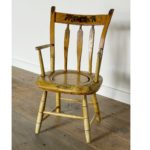 painted child's windsor chair