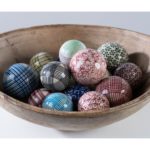 antique ceramic carpet balls