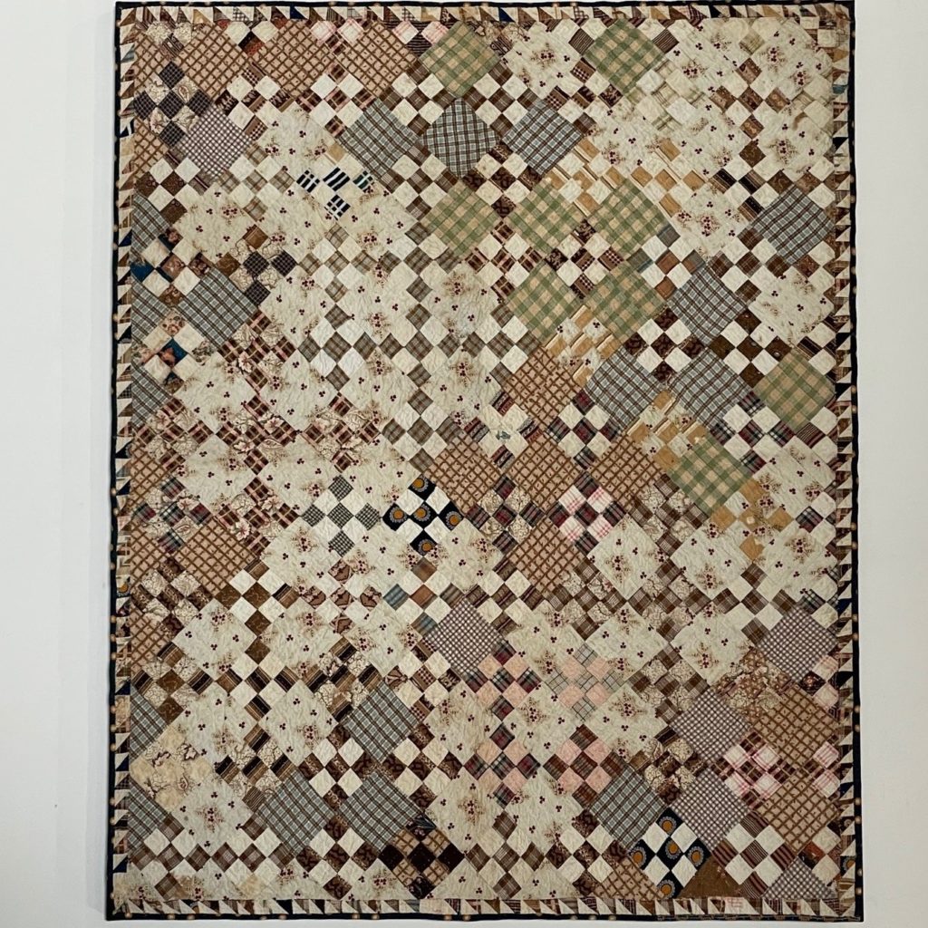 pieced quilted cotton quilt