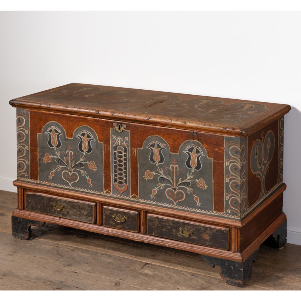 antique Pennsylvania dower chest