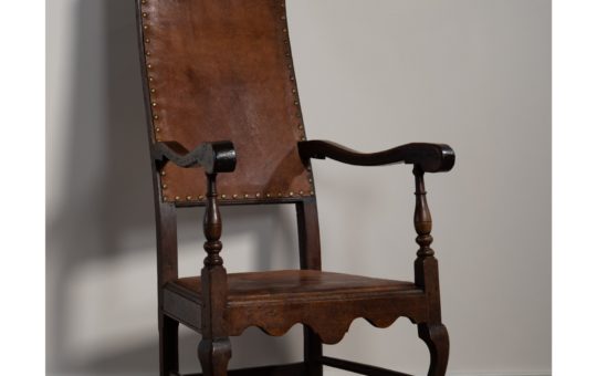 Queen Anne walnut armchair