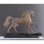 antique arabian horse weathervane