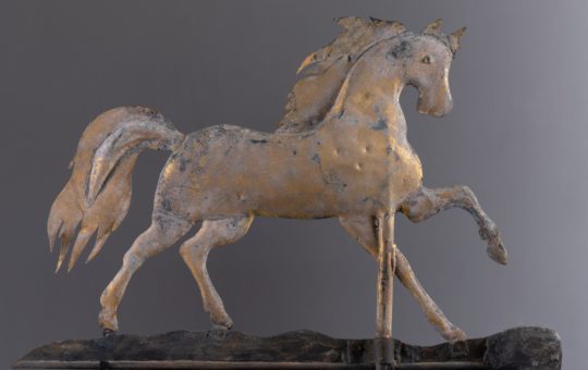 antique arabian horse weathervane