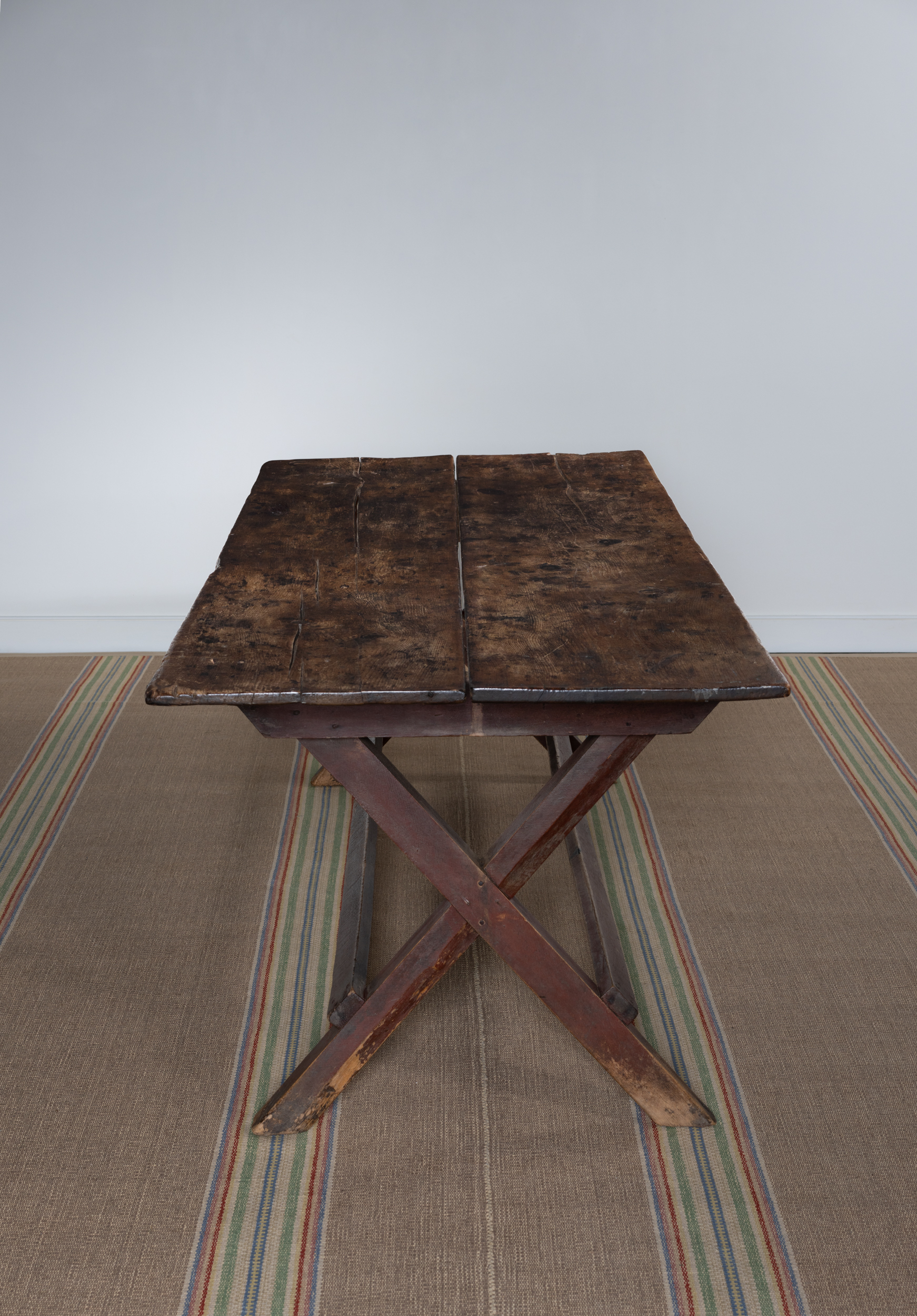 American sawbuck dining table rel=