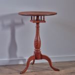 Queen Anne painted candlestand