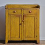 antique painted jelly cupboard