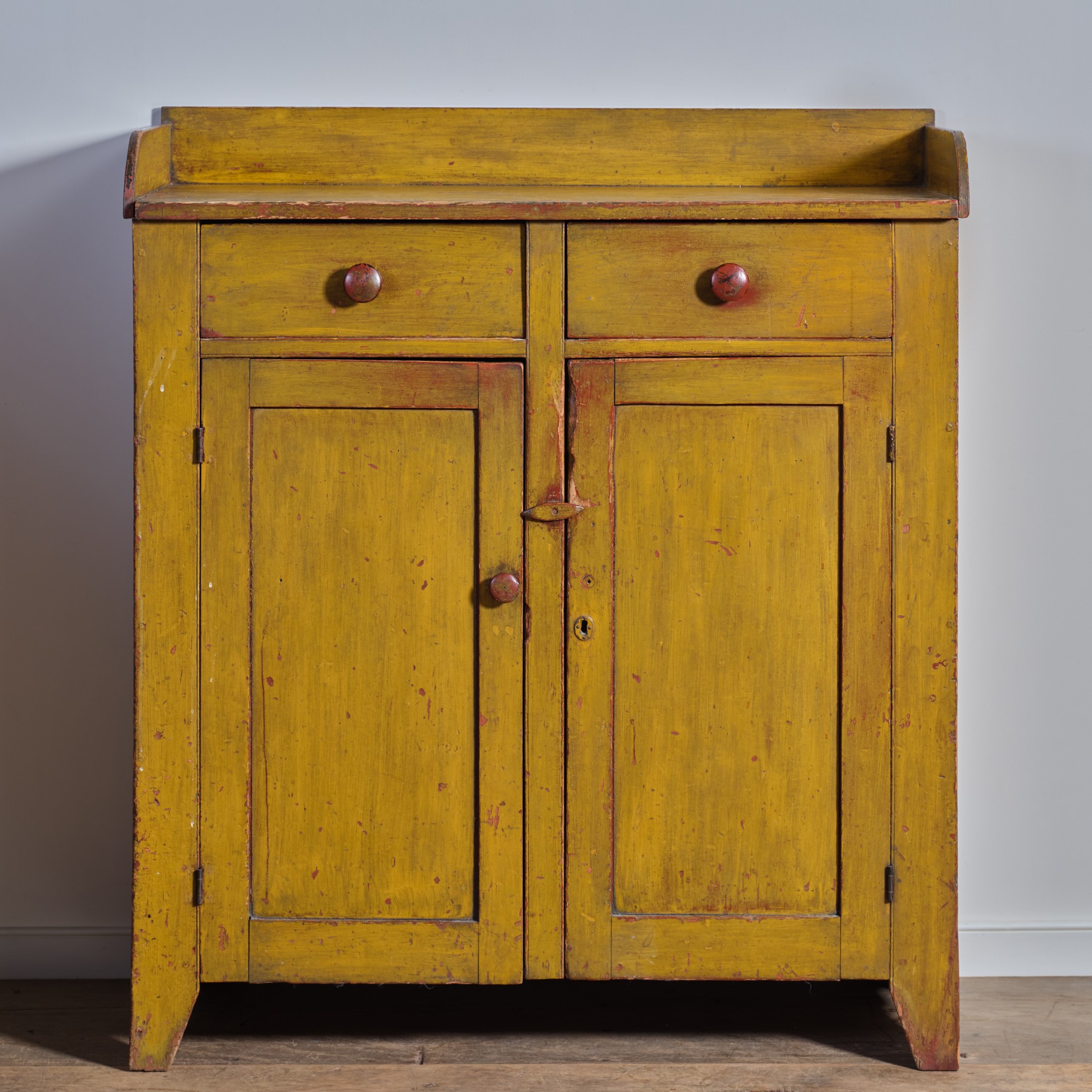 antique painted jelly cupboard rel=