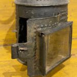 small antique tin lantern