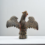 antique carved Schimmel eagle