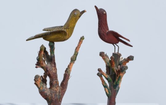 antique Pennsylvania-German birds
