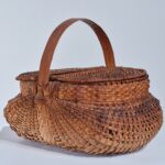 double-lidded market basket