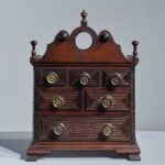 antique Federal miniature chest