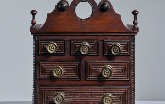antique Federal miniature chest