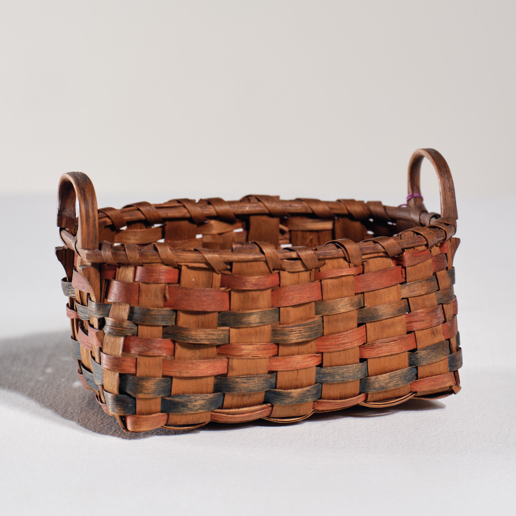 miniature woodlands rectangular basket rel=