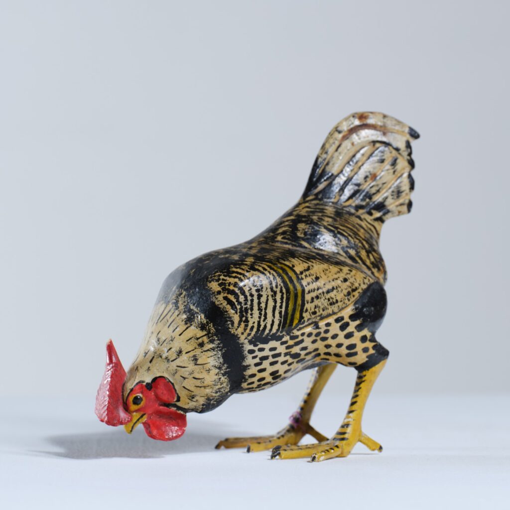 American folk carved rooster