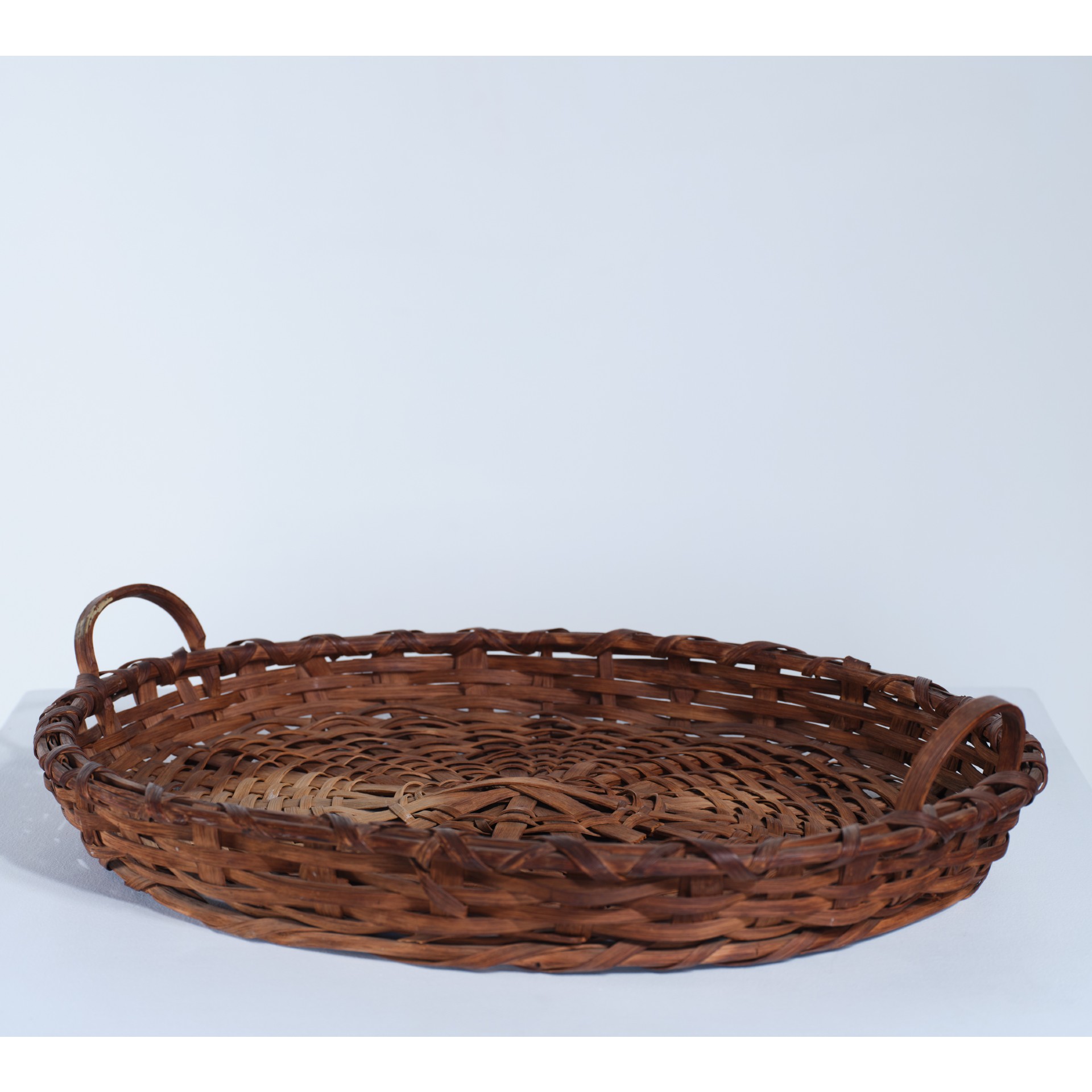 antique woven basket tray rel=