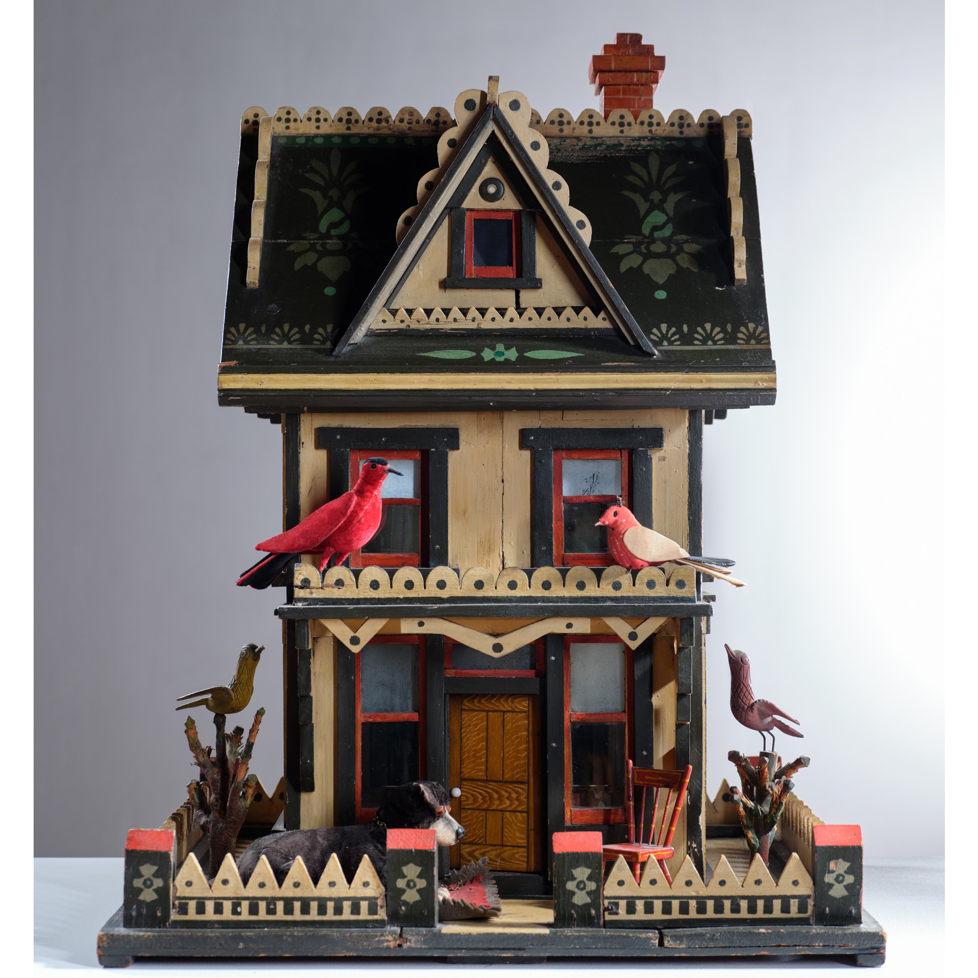 american antique doll house rel=