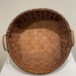 antique fancy woodlands basket