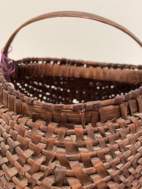 antique miniature buttocks basket rel=