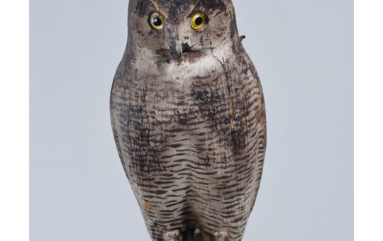 great horned owl decoy