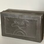 punched tin spice box