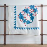 antique laurel wreath quilt