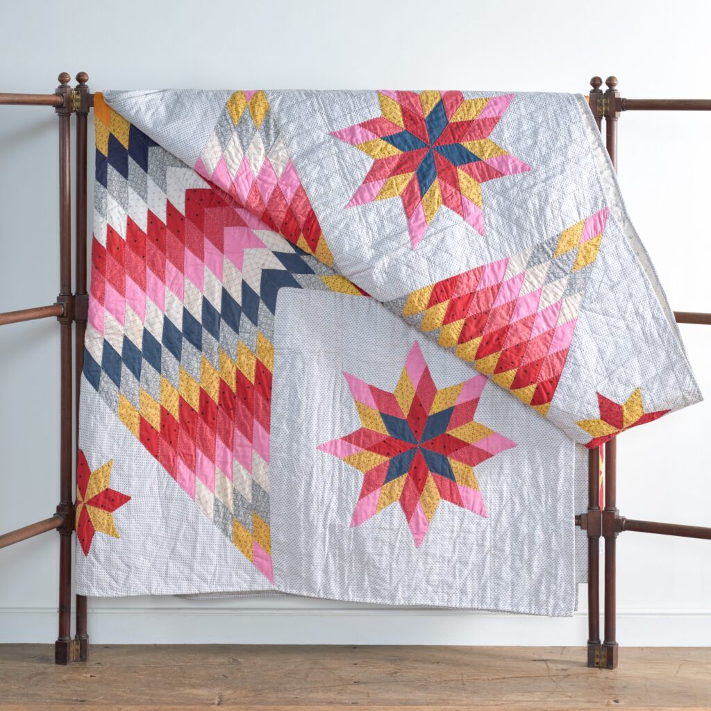 antique patchwork star quilts