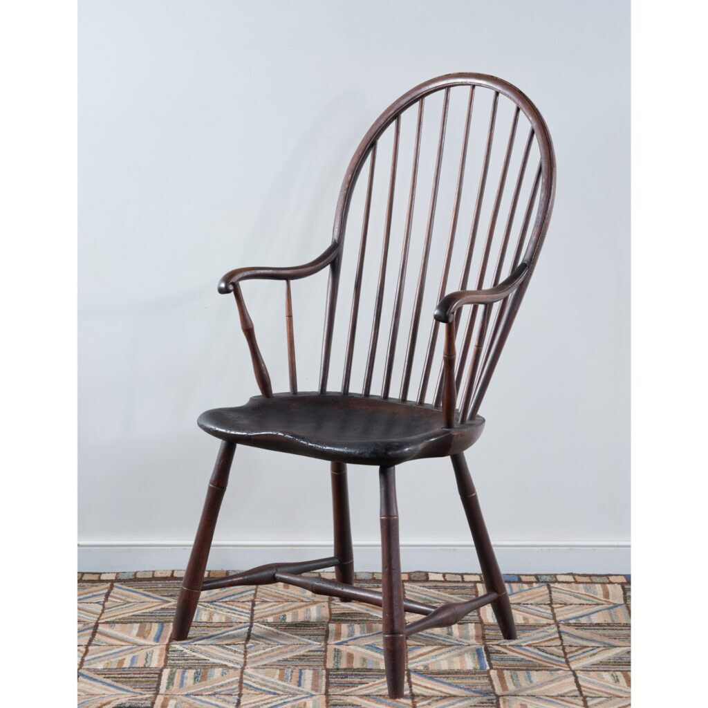 antique Philadelphia windsor armchair