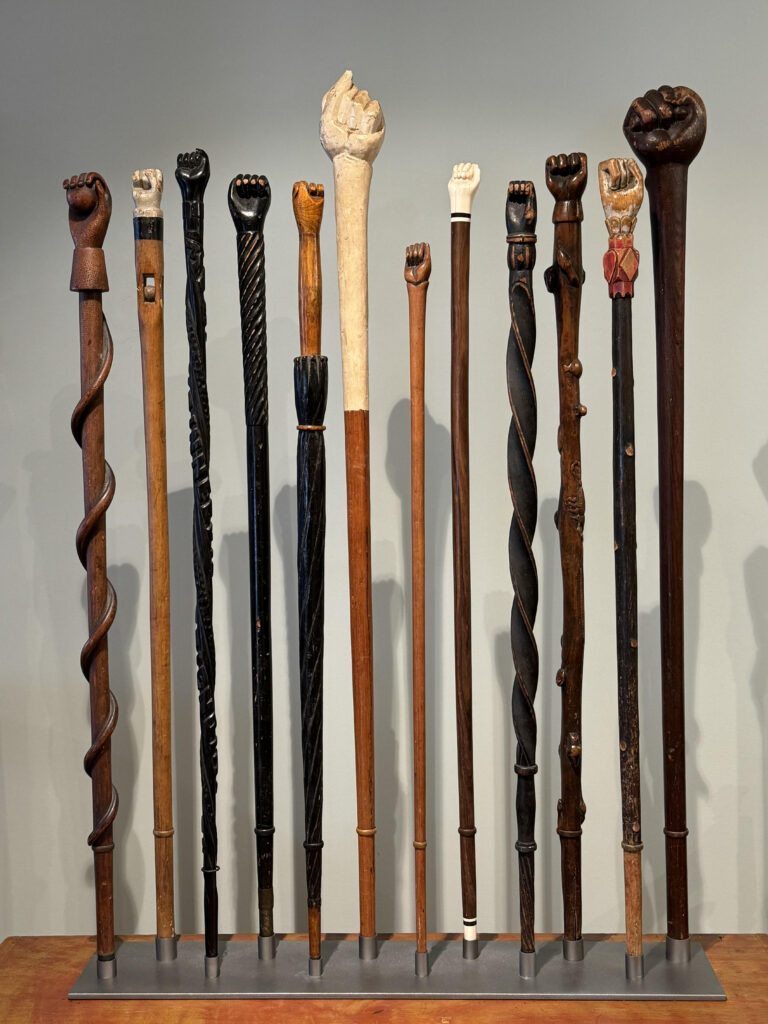 antique carved cane collection