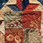 antique stars crib quilt