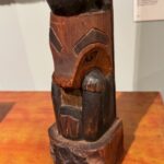 Haida model totem pole