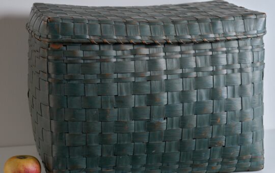 blue splint storage basket