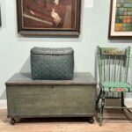 antique southern painted chest