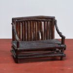 antique miniature rustic furniture