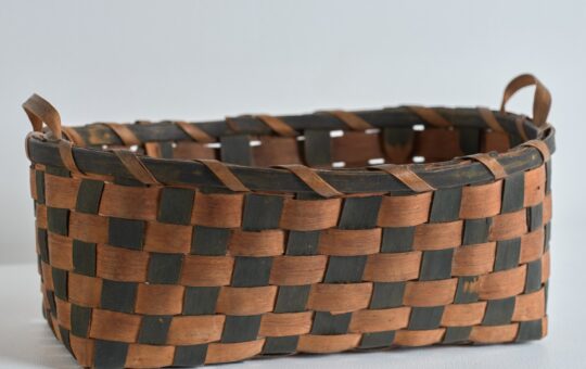 Native American open basket
