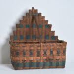 antique hanging wall basket