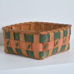 open woodlands decorated basket