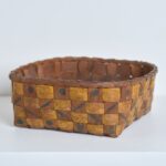 antique splint woodlands basket