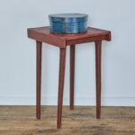 antique primitive side table