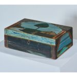 antique coastal scenes box