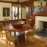 antique lift-top chair table