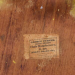 pair painted Windsor chairs